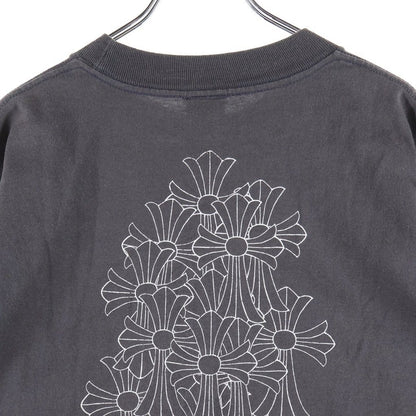 Chrome Hearts Vintage Horseshoe Back Cemetery Cross Print Short Sleeve Tee — view 4