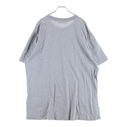 Moncler 23 SS Logo Motif Print Crew Neck Short Sleeve T-Shirt Gray — view 2