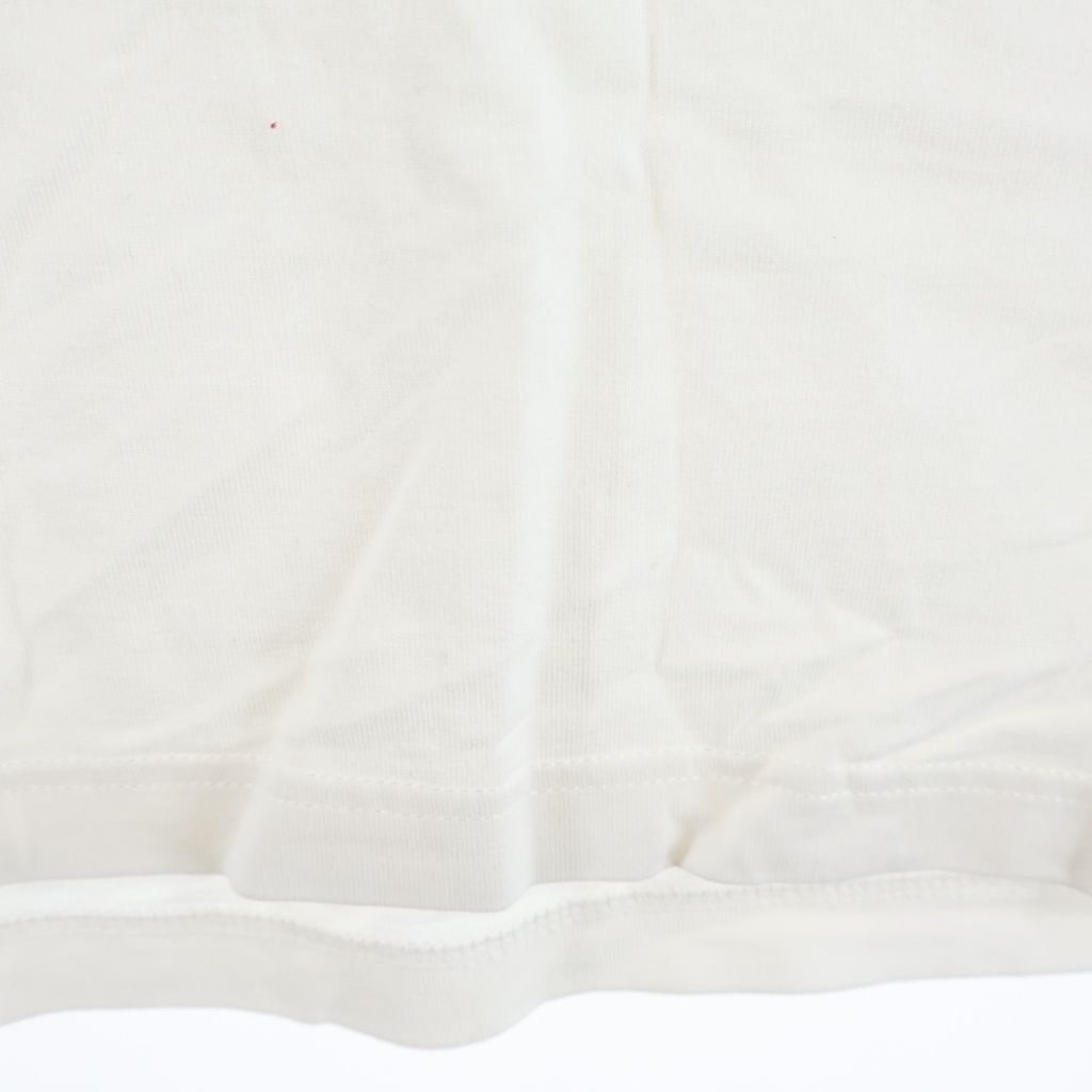 Louis Vuitton 23 AW Embroidered Beads Crew Neck Short Sleeve T-Shirt White — view 5