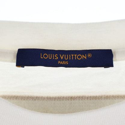Louis Vuitton 23 AW Embroidered Beads Crew Neck Short Sleeve T-Shirt White — view 6