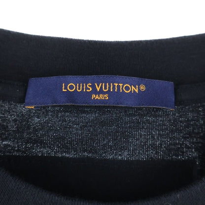 Louis Vuitton 23 AW Embroidered Beads Crew Neck Short Sleeve T-Shirt Black — view 6