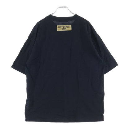 Louis Vuitton 23 AW Embroidered Beads Crew Neck Short Sleeve T-Shirt Black — view 2