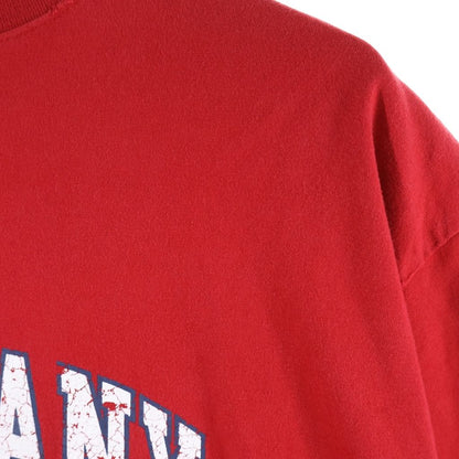 Balenciaga 23 SS Many Kisses Crew Neck Short Sleeve T-Shirt Red — view 3
