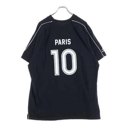 Balenciaga 24 SS Paris Soccer Oversized T-Shirt Black — view 2