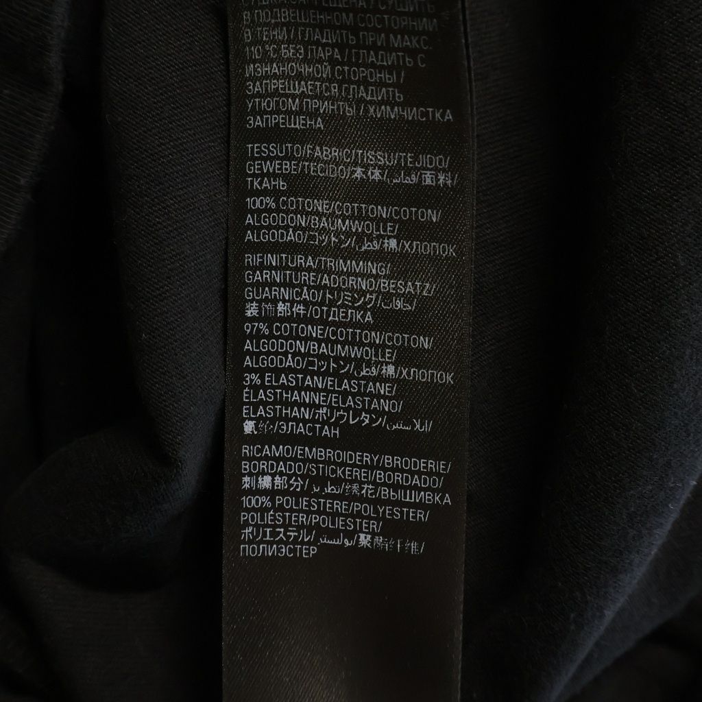 Balenciaga 24 SS Paris Soccer Oversized T-Shirt Black — view 7