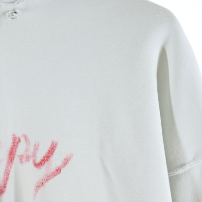 Balenciaga 25 SS Collection Happy Valentine's Zip Up Hoodie White — view 4