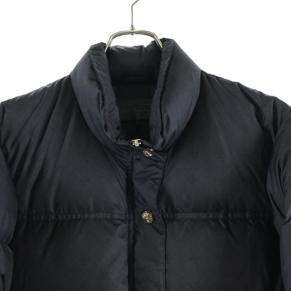 Chrome Hearts CH Plus Stiff Down Jacket CH All Over Print Cross Ball Button — view 3