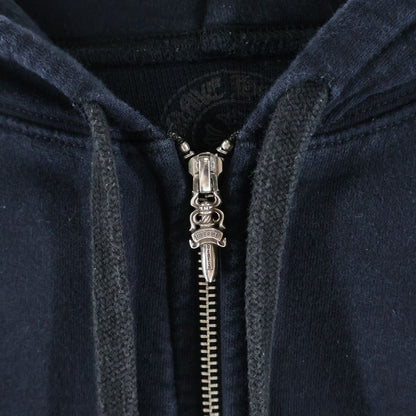 Chrome Hearts Thermal Sweatshirt HD Zip Lining Logo Print Dagger Zip Up Hoodie — view 6