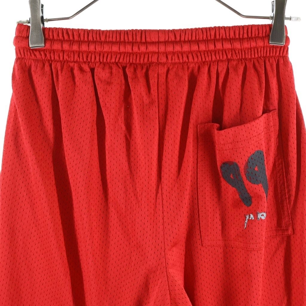 Chrome Hearts Matty Boy Form Mesh Varsity Long Pants Boy Nylon Red S — view 4