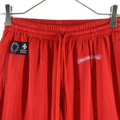 Chrome Hearts Matty Boy Form Mesh Varsity Long Pants Boy Nylon Red S — view 3