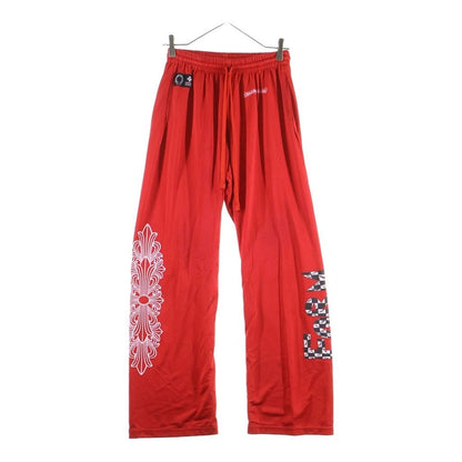 Chrome Hearts Matty Boy Form Mesh Varsity Long Pants Boy Nylon Red S