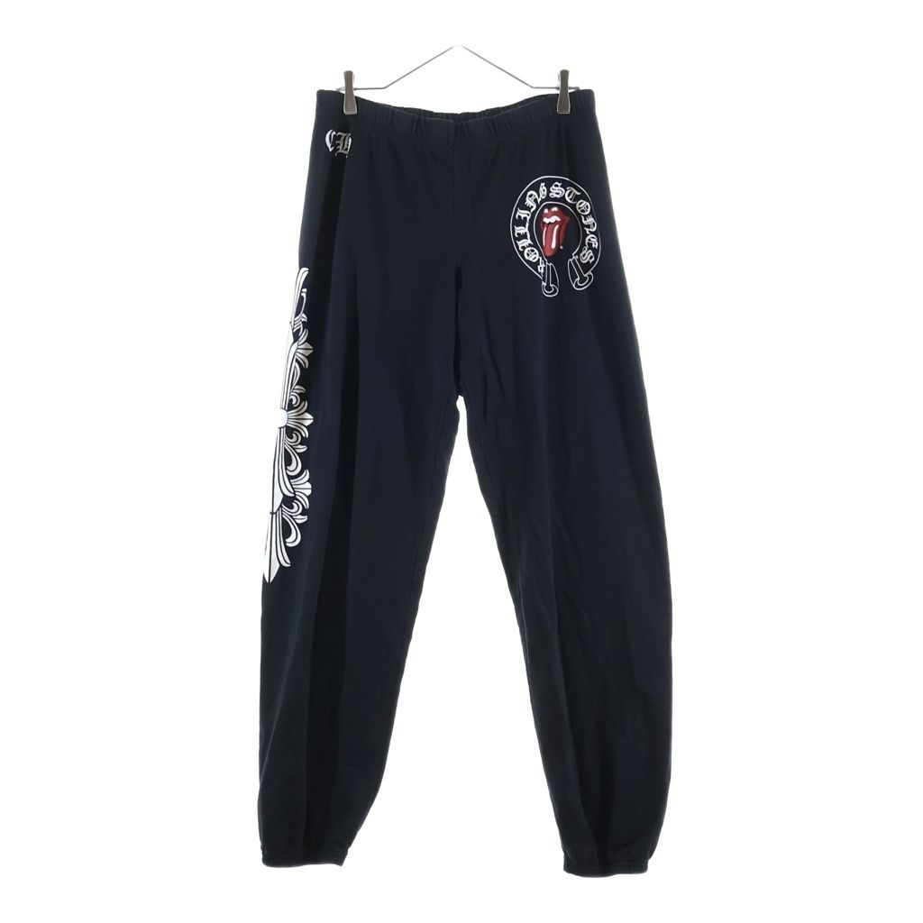 Chrome Hearts Vintage the Rolling Stones Lip and Tongue Tan Floral Print