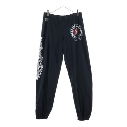 Chrome Hearts Vintage the Rolling Stones Lip and Tongue Tan Floral Print