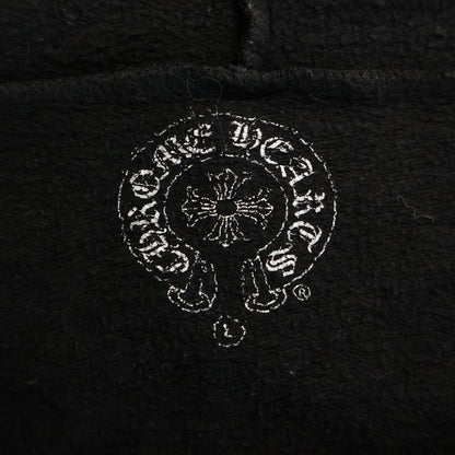 Chrome Hearts Sweatshirt HD Zip Back Vintage Dagger Print Zip Up Hoodie Black — view 6