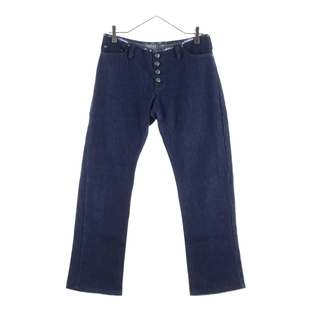 Chrome Hearts Vintage Straight Denim Pants Indigo
