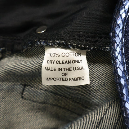 Chrome Hearts Vintage Straight Denim Pants Indigo — view 8