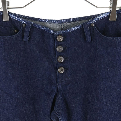 Chrome Hearts Vintage Straight Denim Pants Indigo — view 3