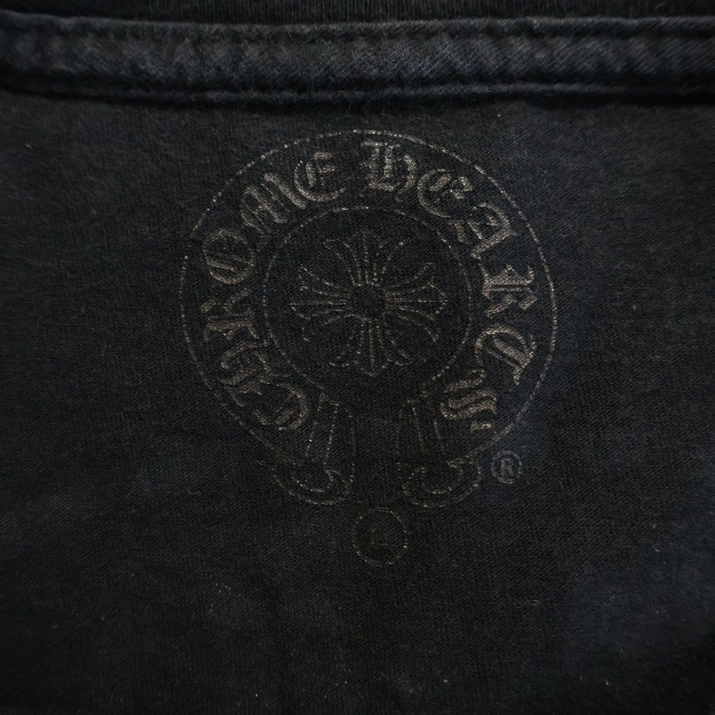 Chrome Hearts CH Long Sleeve 1 Staff Exclusive Horseshoe Print Short Top — view 7