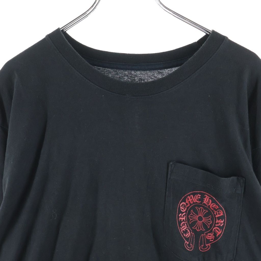 Chrome Hearts CH Long Sleeve 1 Staff Exclusive Horseshoe Print Top Limited — view 3
