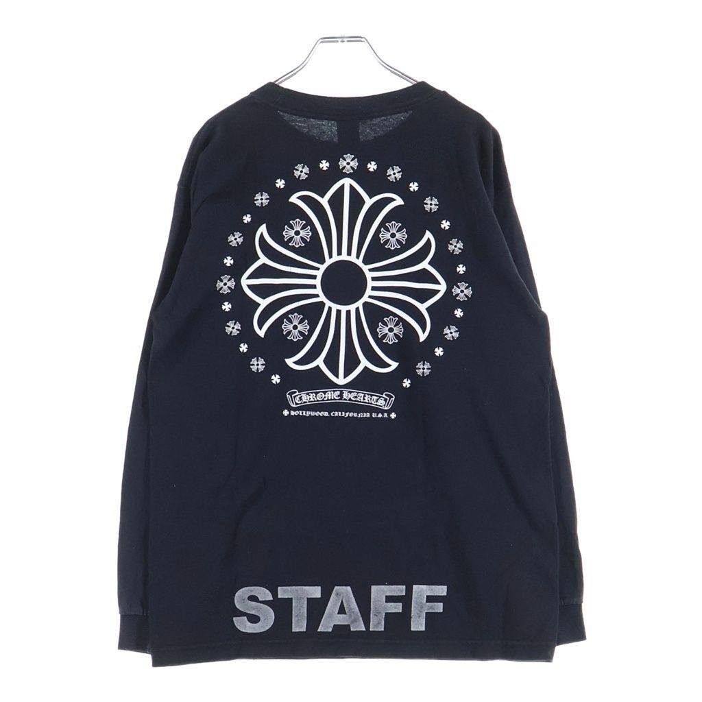 Chrome Hearts Vintage CH Long Sleeve 1 Staff Exclusive Horseshoe Print Top