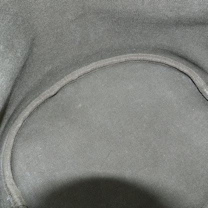 Prada Bucket Shape Tote Bag Indigo Blue Black Denim Leather — view 8