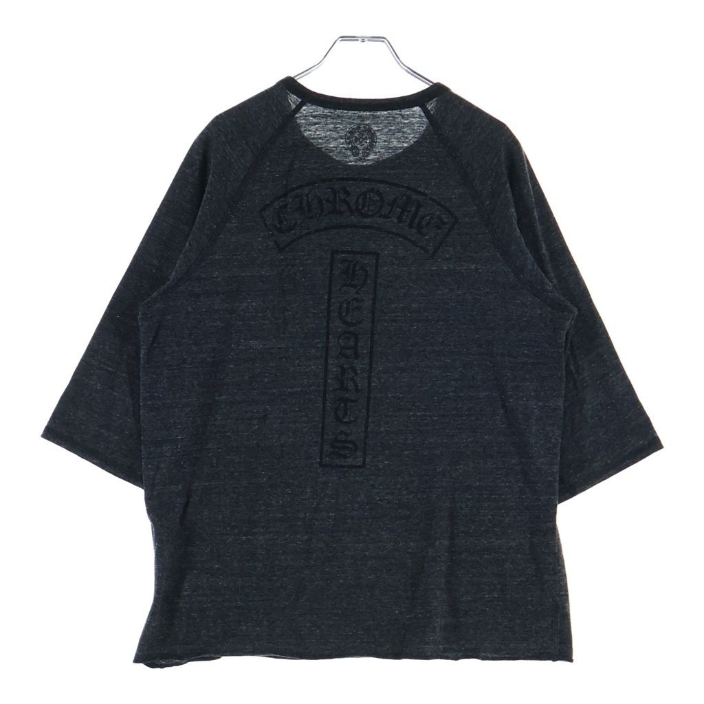 Chrome Hearts Vintage Back T Bar Long Sleeve Tee T Bar 7 Split T-Shirt Black — view 2