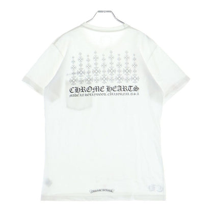 Chrome Hearts Back Tee Vintage Short Sleeve T-Shirt White