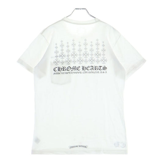 Chrome Hearts Back Tee Vintage Short Sleeve T-Shirt White