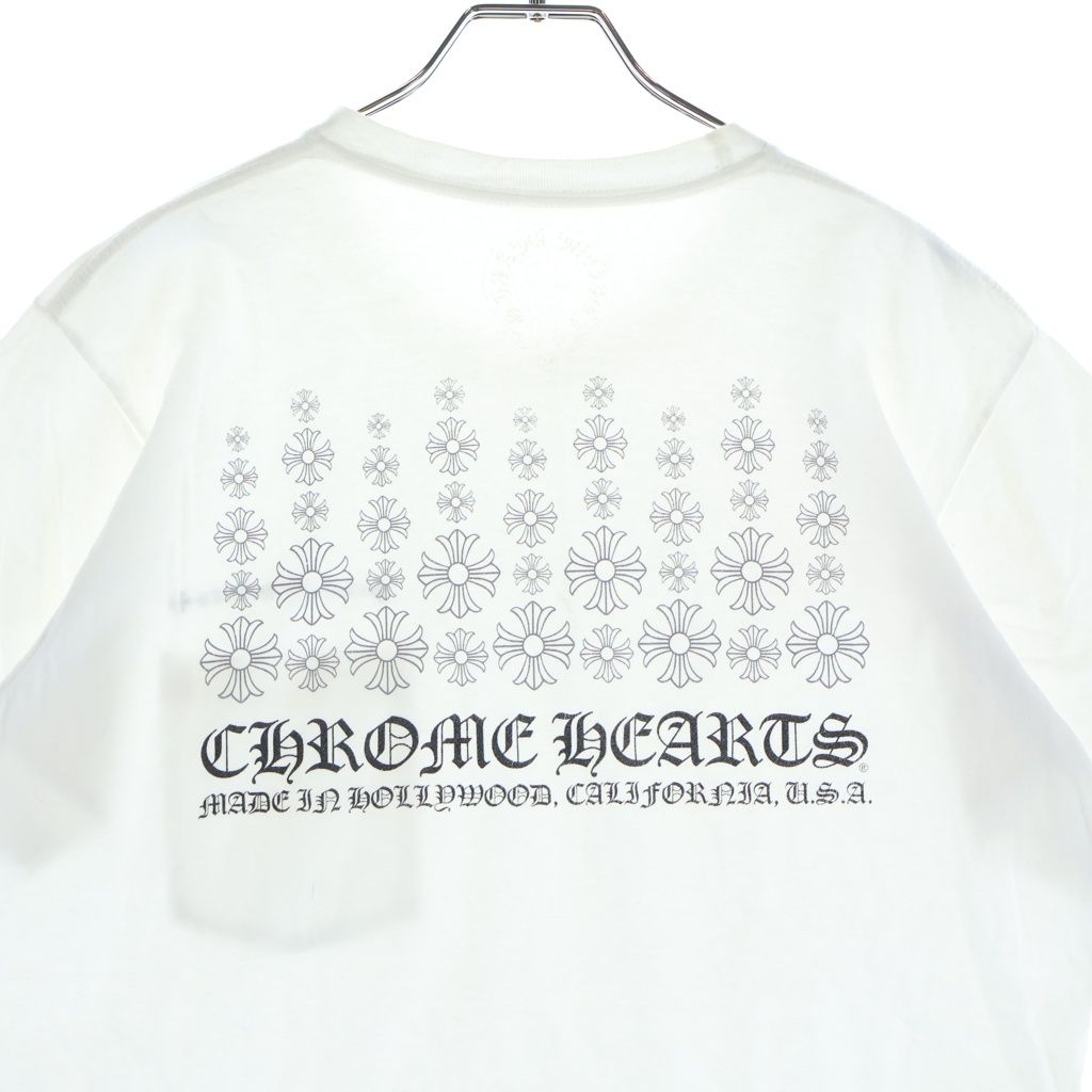 Chrome Hearts Back Tee Vintage Short Sleeve T-Shirt White — view 4