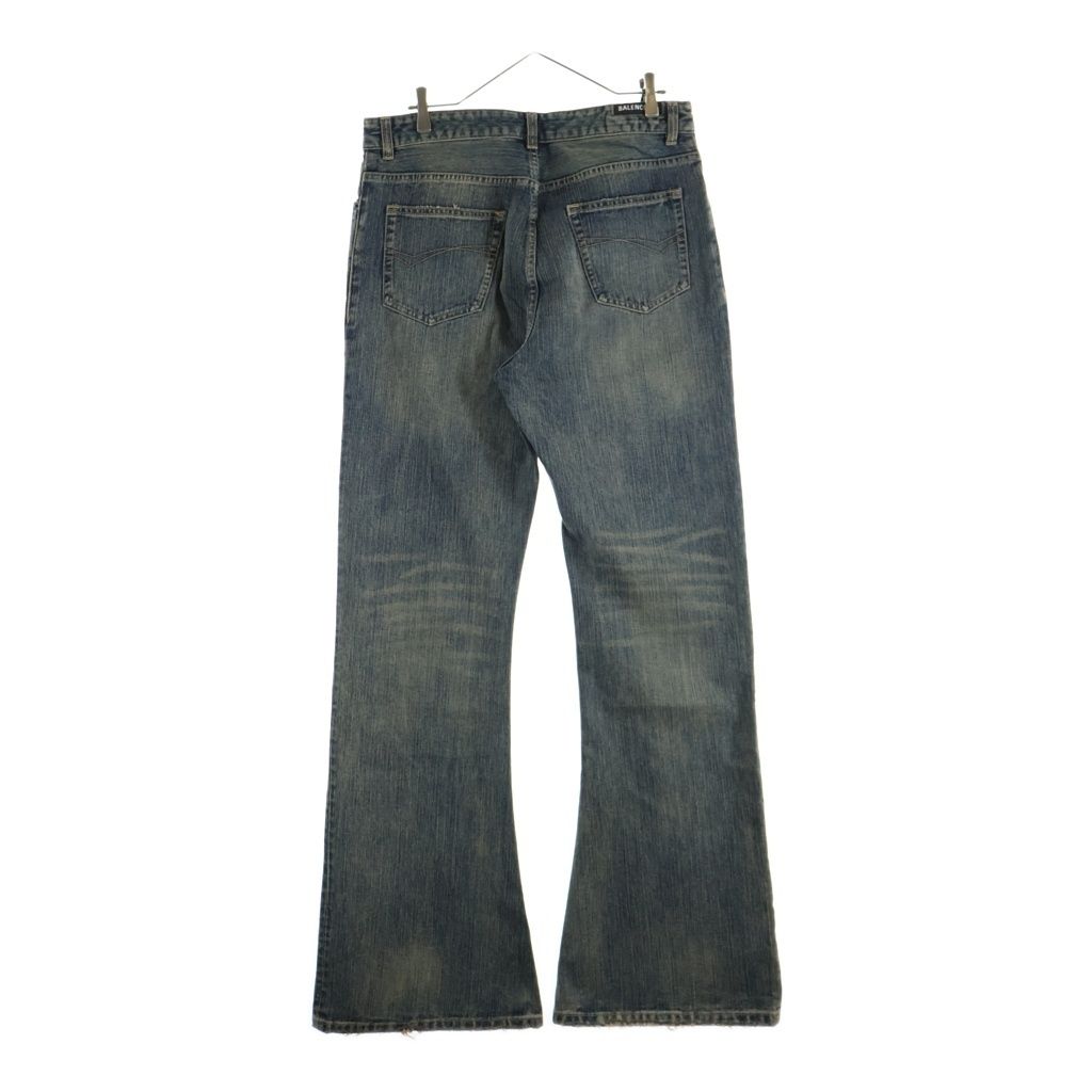 Balenciaga Boot Cut Bootcut Denim Pants Indigo — view 2