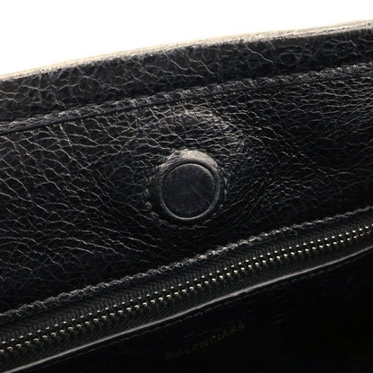 Balenciaga Barbes Small 2-Way Shoulder Bag Black Leather — view 7