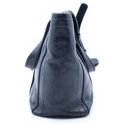 Balenciaga Barbes Small 2-Way Shoulder Bag Black Leather — view 3