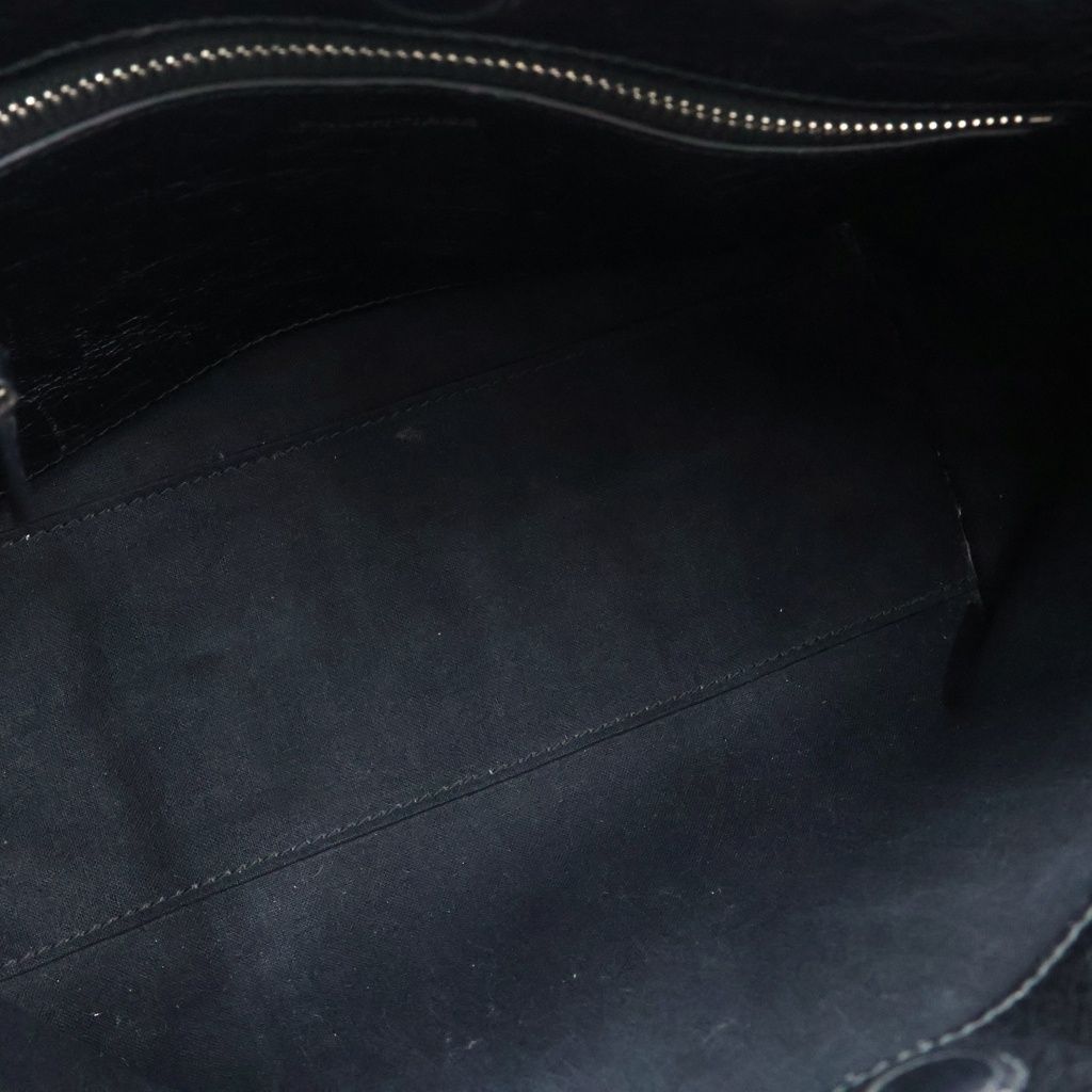 Balenciaga Barbes Small 2-Way Shoulder Bag Black Leather — view 8