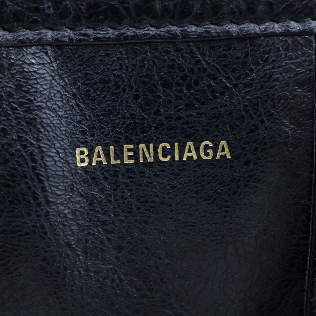 Balenciaga Barbes Small 2-Way Shoulder Bag Black Leather — view 6