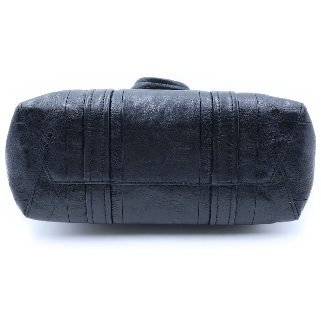 Balenciaga Barbes Small 2-Way Shoulder Bag Black Leather — view 4