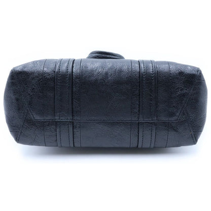 Balenciaga Barbes Small 2-Way Shoulder Bag Black Leather — view 4