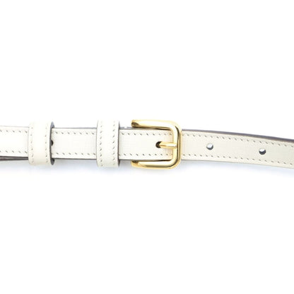 Gucci Horsebit 1955 Shoulder Bag Small GG Canvas Leather White Beige — view 6