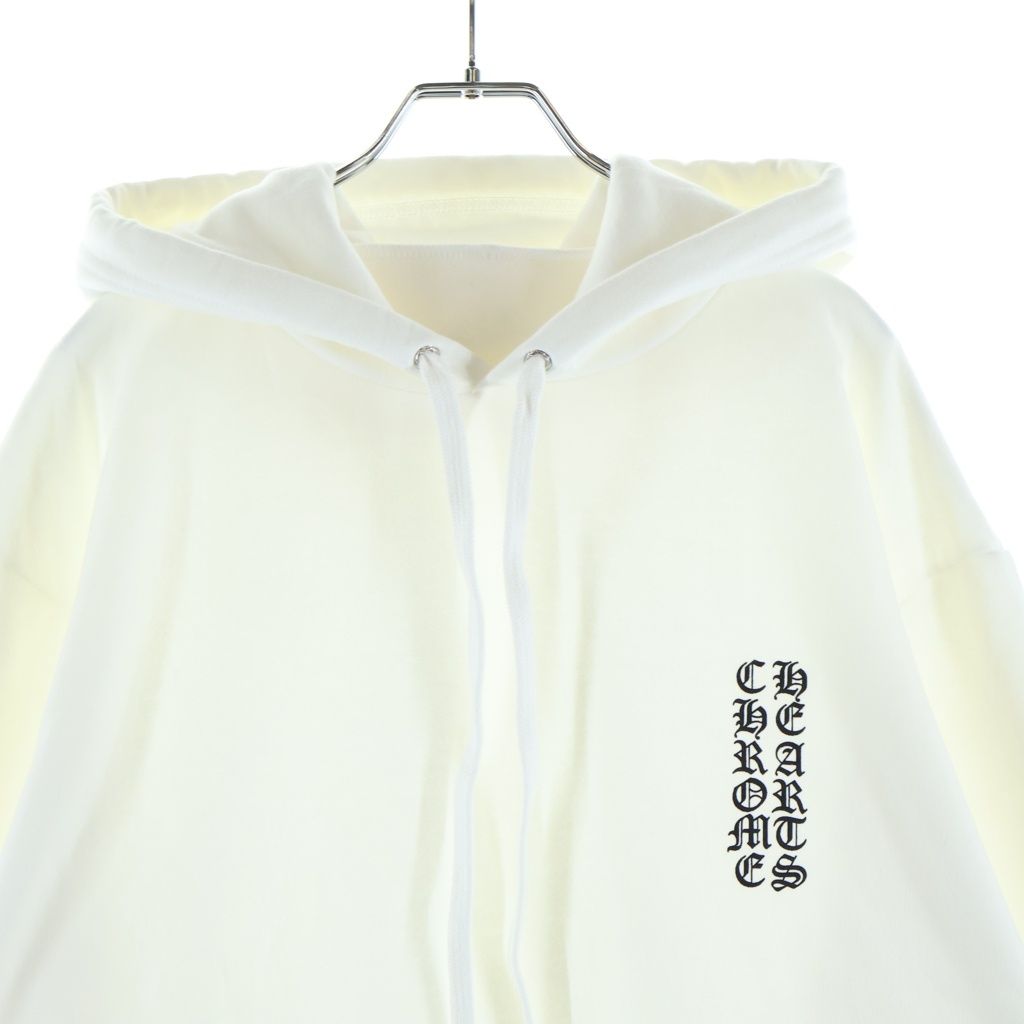Chrome Hearts Sweatshirt Plvr Arm Logo Print Pullover Hoodie White — view 3