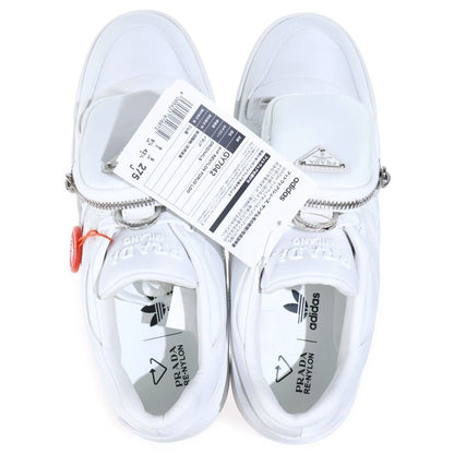 Prada Adidas Re-Nylon Low-Top Sneakers White — view 4