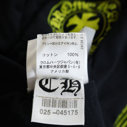Chrome Hearts Vertical Logo Long Sleeve Tee Arm Floral Print Crew Neck T-Shirt — view 8