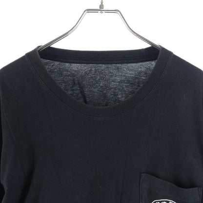 Chrome Hearts CH Long Sleeve 1 Multi Horseshoe Back Print T-Shirt Black — view 4