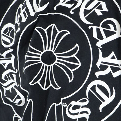 Chrome Hearts CH Long Sleeve 1 Multi Horseshoe Back Print T-Shirt Black — view 7