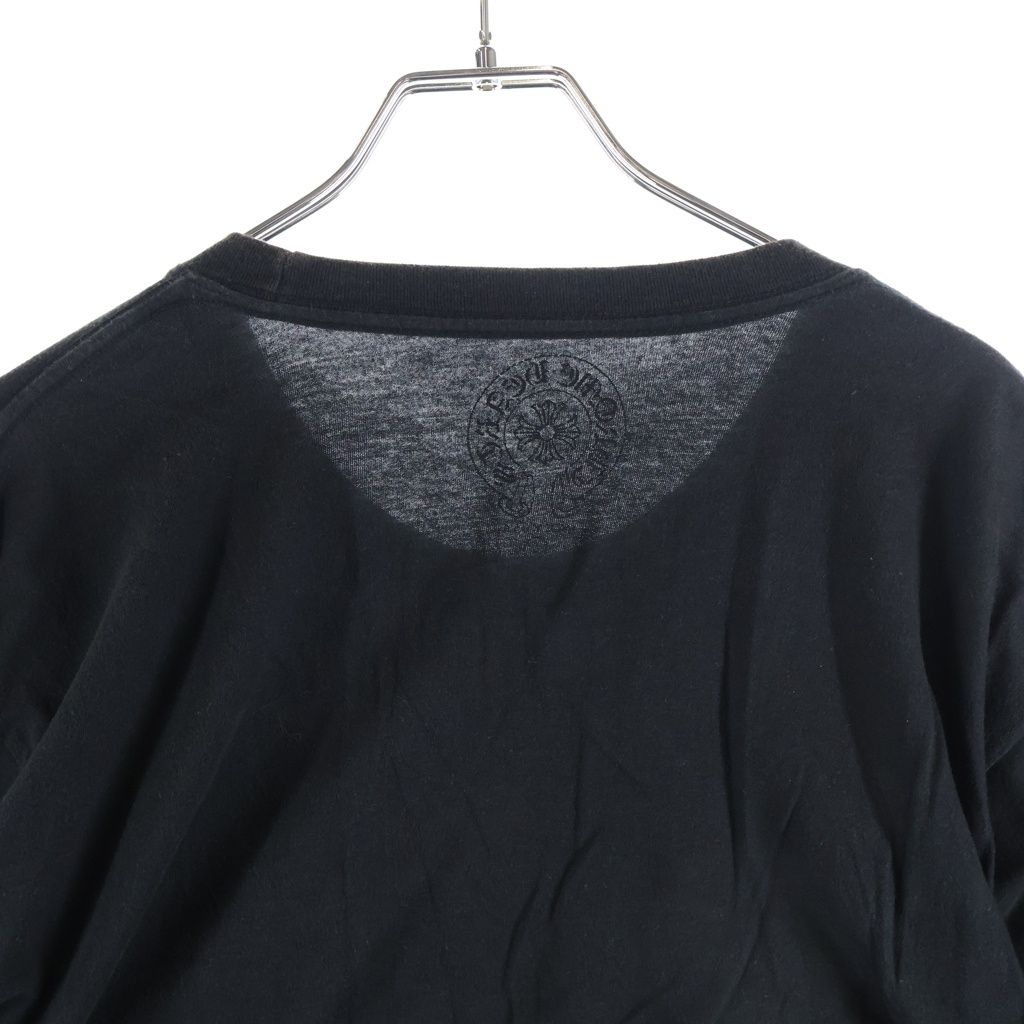 Chrome Hearts CH Long Sleeve 1 Multi Horseshoe Back Print T-Shirt Black — view 3