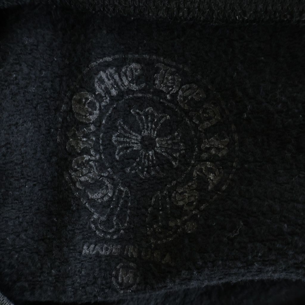 Chrome Hearts Sweatshirt Plvr Neck Logo Crew Black White — view 7