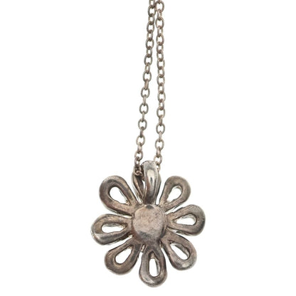 Tiffany & Co Paloma Picasso Daisy Flower Necklace Silver — view 3