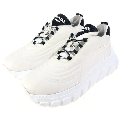 Prada Re-Nylon Rush Gabardine Low-Top Sneakers White — view 2