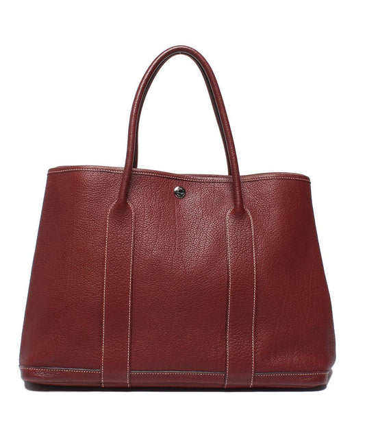 Hermes Tote Bag Silver Garden Party PM