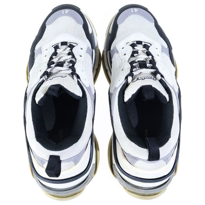 Balenciaga Triple S Low-Top Sneakers White Black — view 4
