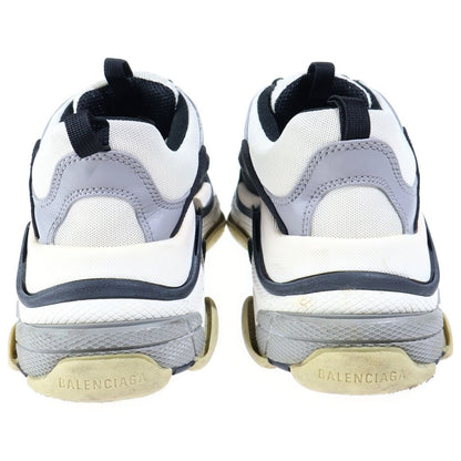 Balenciaga Triple S Low-Top Sneakers White Black — view 3