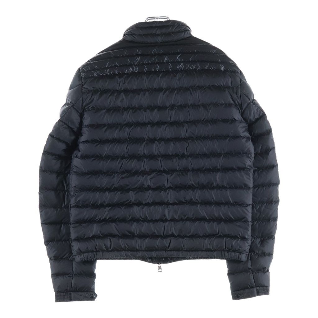 Moncler Daniel Zip Up Micro Down Jacket Black — view 2